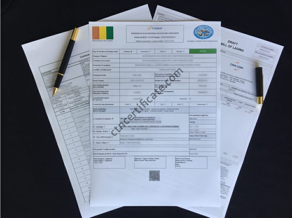 Guinea Conakry ECTN Certificate