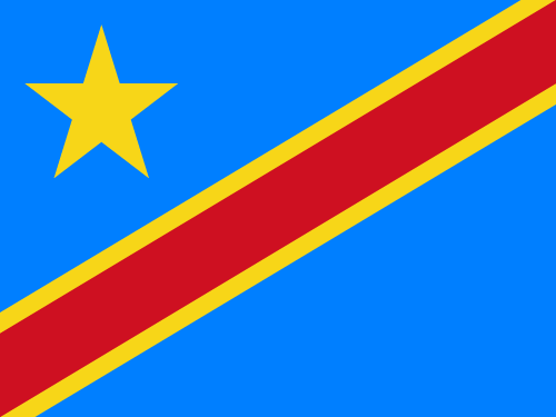 Democratic Republic of Congo flag - FERI cargo tracking note